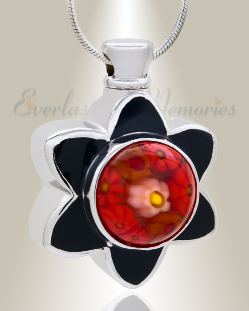 Flowery Fascination Cremation Jewelry