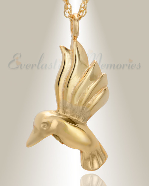 Gold Plated Gliding Memories Keepsake