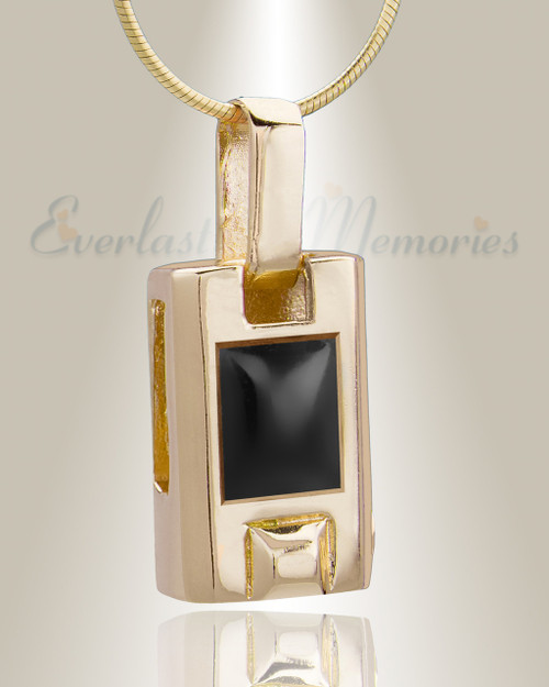 Gold Plated Tribute Cremation Jewelry