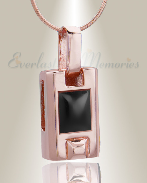Rose Gold Tribute Cremation Jewelry