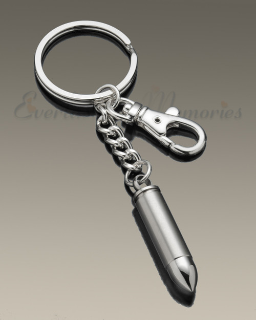 357 Magnum Bullet Keychain Urn Keepsake