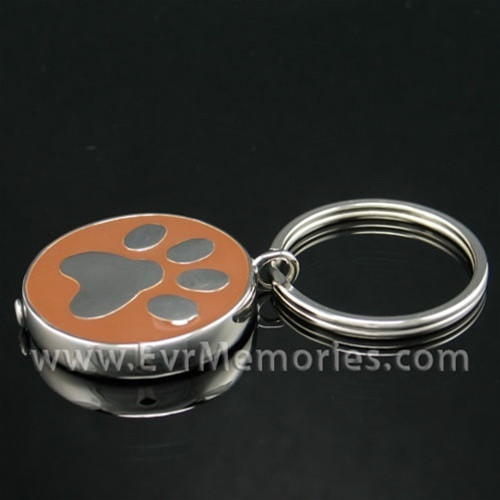 Stainless Steel Daily Walk Keychain Urn Keepsake