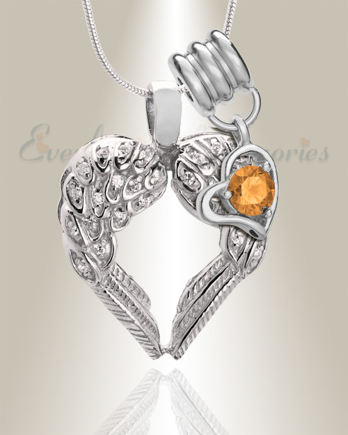 November Wings of Hope Memorial Jewelry