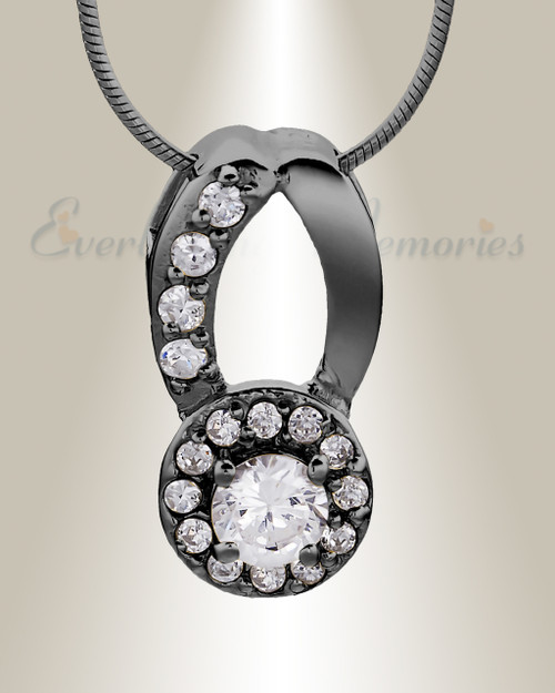 Black Simplicity Memorial Jewelry