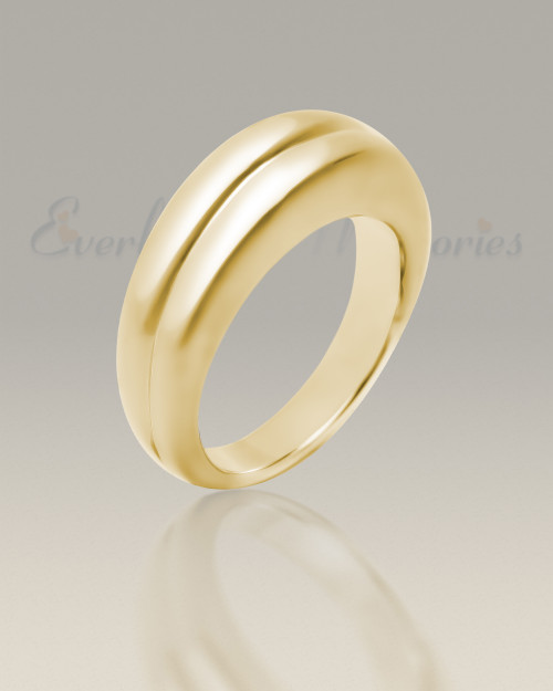 Women's 14k Gold Duchess Cremation Ring