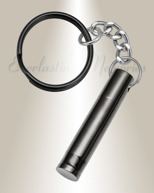 Black Hero Urn Keychain