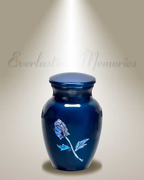 Midnight Rose Keepsake Urn