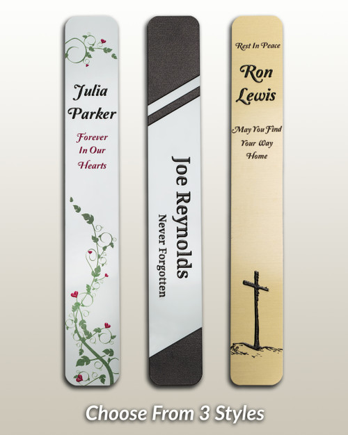 Memorial Bookmark