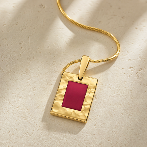 Gold Memorable Ash Resin Jewelry
