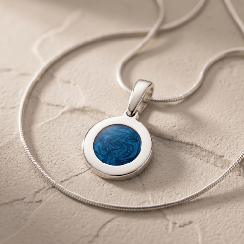 Silver Callie Ash Resin Jewelry
