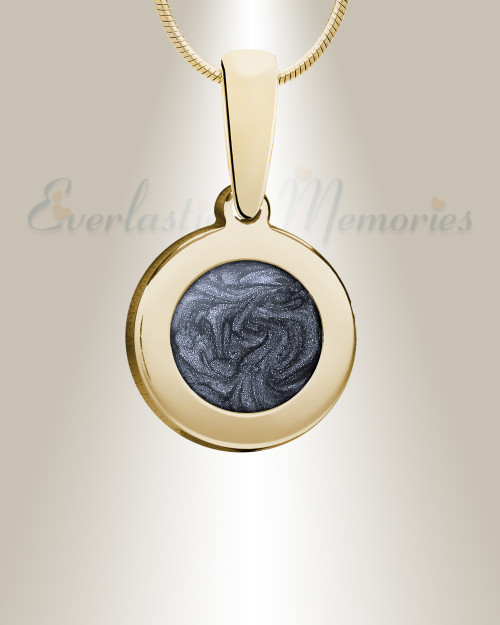 Gold Summit Ash Resin Jewelry