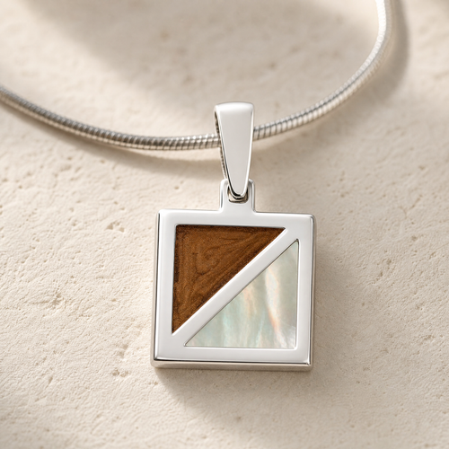 Silver Piper Ash Resin Jewelry