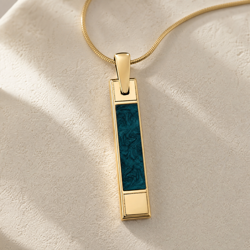Gold Spruce Hills Ash Resin Jewelry