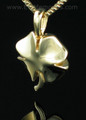 Gold Vermeil 4 Leaf Clover Urn Keepsake