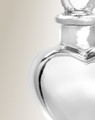 14k White Gold Small Heart Urn Keepsake