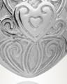 Sterling Silver Filigree Love Heart Urn Necklace