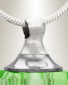 Glass Locket Green Contentment Jewelry Urn