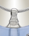 Glass Locket Blue Heartfelt Cremation Jewelry
