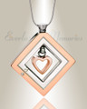 Enchanting Heart Urn Pendant