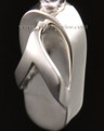 14k White Gold Beach Funeral Jewelry