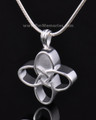 Sterling Silver Celtic Cherished Cross Urn Pendant