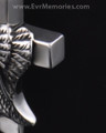 Sterling Silver Angelic Cross Cremation Charm