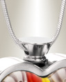 Patchwork Beauty Heart Cremation Locket
