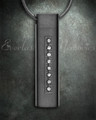 Forever Collection Black Plated Prince Cremation Pendant