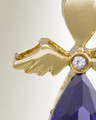 Gold Plated Heavenly Flight Cremation Jewelry