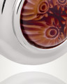 Fleeting Fancy Round Cremation Jewelry