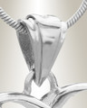 Silver Willing Companion Pet Memorial Jewelry