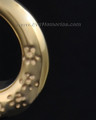 Gold Plated Imprinted Devotion Round Jewelry
