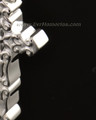 14k White Gold Delicate Cross Memorial Locket
