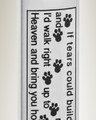 Stainless Steel Loving Cylinder Pet Urn Keepsake
