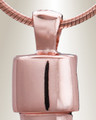 Rose Gold Simple Cylinder Cremation Jewelry