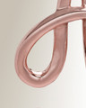 Rose Gold "A" Initial Cremation Jewelry