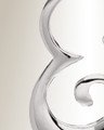 Silver "E" Initial Cremation Jewelry