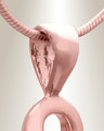 Rose Gold Giving Cremation Jewelry