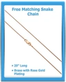 Rose Gold Simple Bone Cremation Jewelry