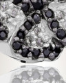 Silver Pansy Cremation Jewelry