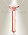 Rose Gold Plated Millenium Ash Pendant