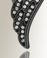 Black Spiritual Wings Memorial Jewelry