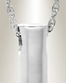 Silver Marley Cylinder Cremation Keepsake