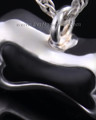 Sterling Silver Black Bone Memorial Locket