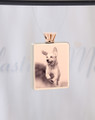 Rectangle Rose Gold Plated Photo Engraved Pet Ash Guardian