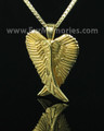 Gold Plated Angelic Funeral Jewelry
