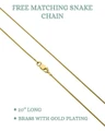Gold Plated over Stainless Steel Breezy Heart Photo Pendant