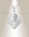 Stainless Steel  Fly Me A Kite Photo Pendant