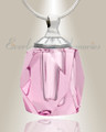 Glass Locket Pink Shasta Cremains Pendant