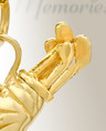 14K Gold Golf Clubs Cremation Jewelry